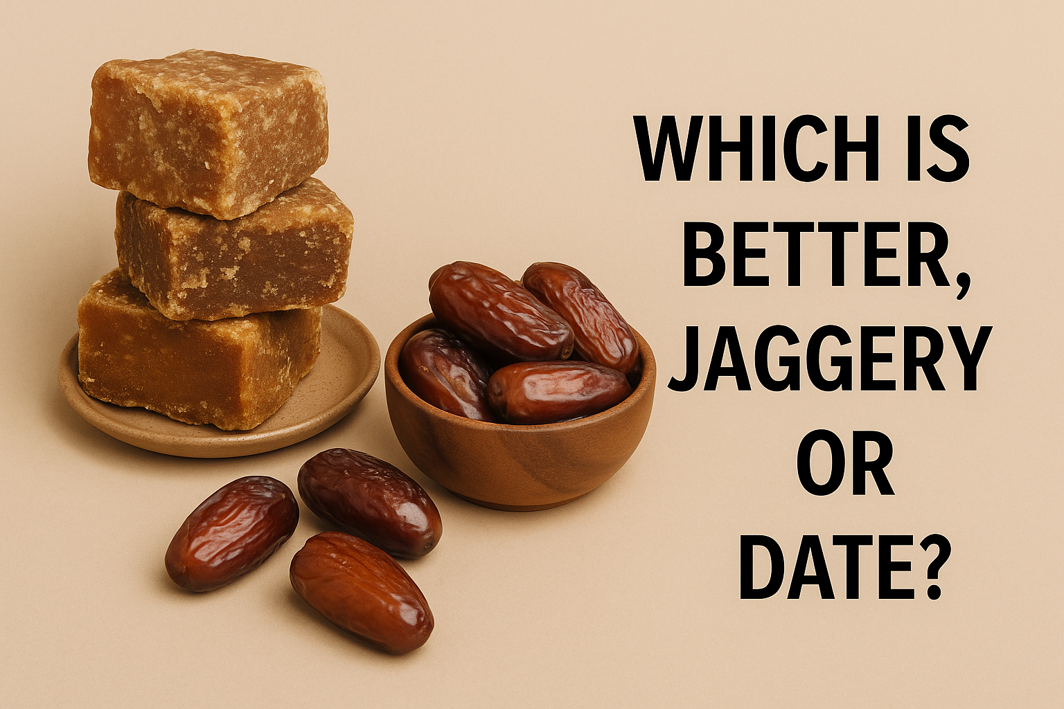 Which Is Better, Jaggery or Date?